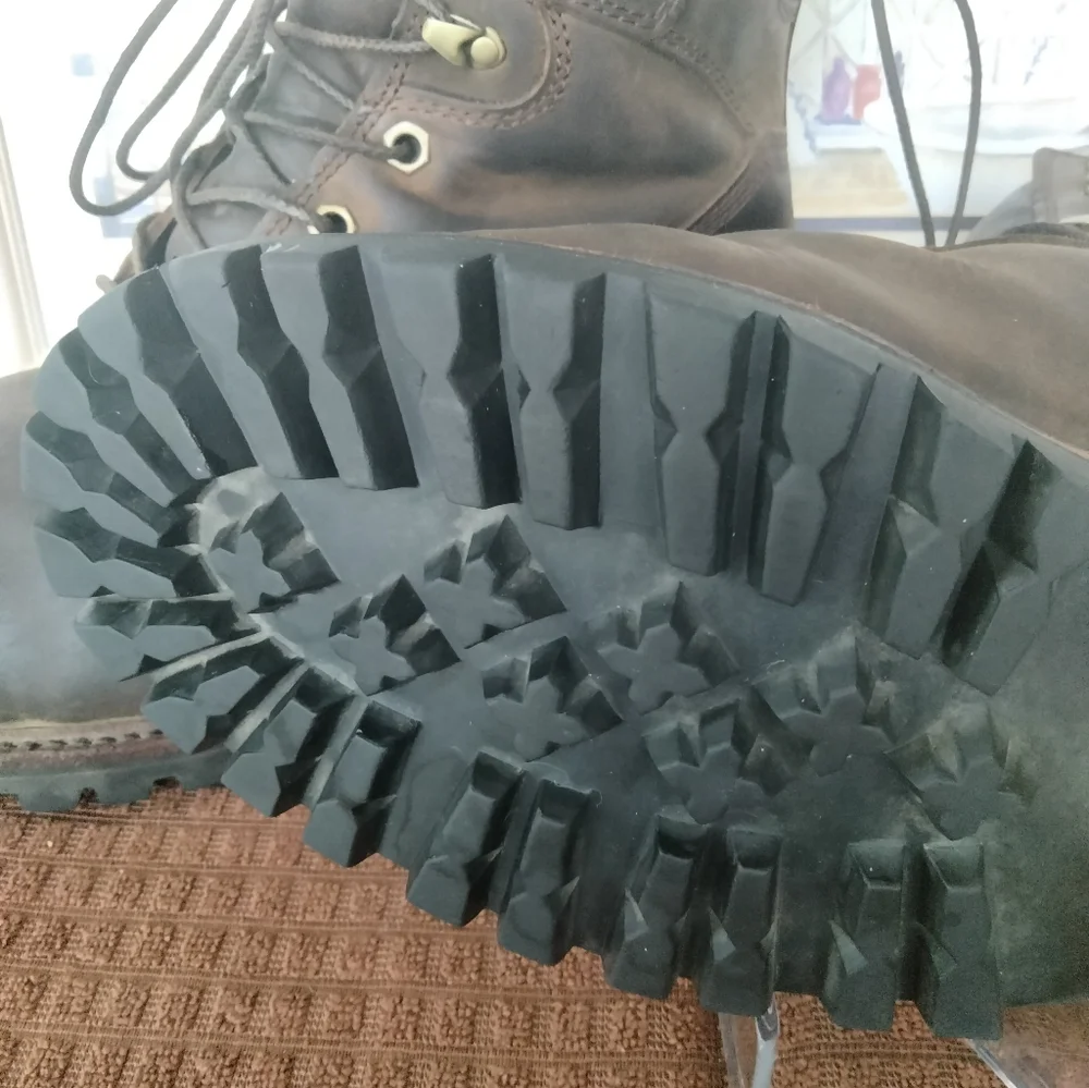 Chippewa Brown Leather Insulated Boots - Picture 6 of 10